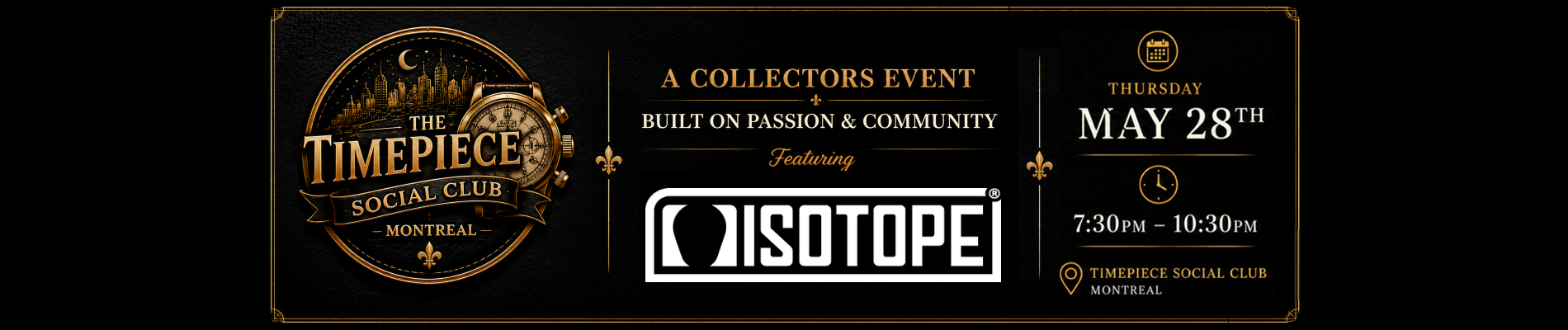 Isotope Heads to Montreal Early!