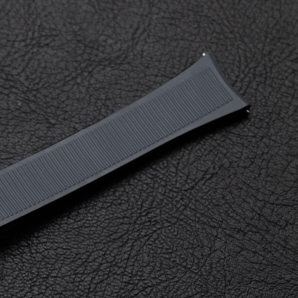 Grey FKM CTS Strap with Curved Ends