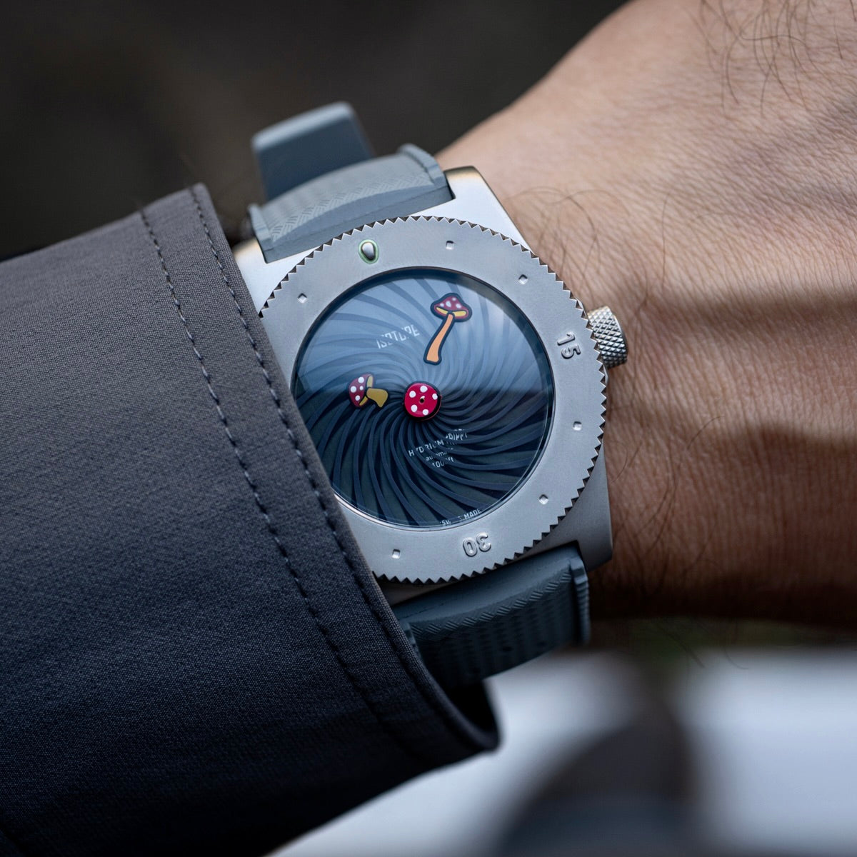 Hydrium Trippy Mushroom Moire