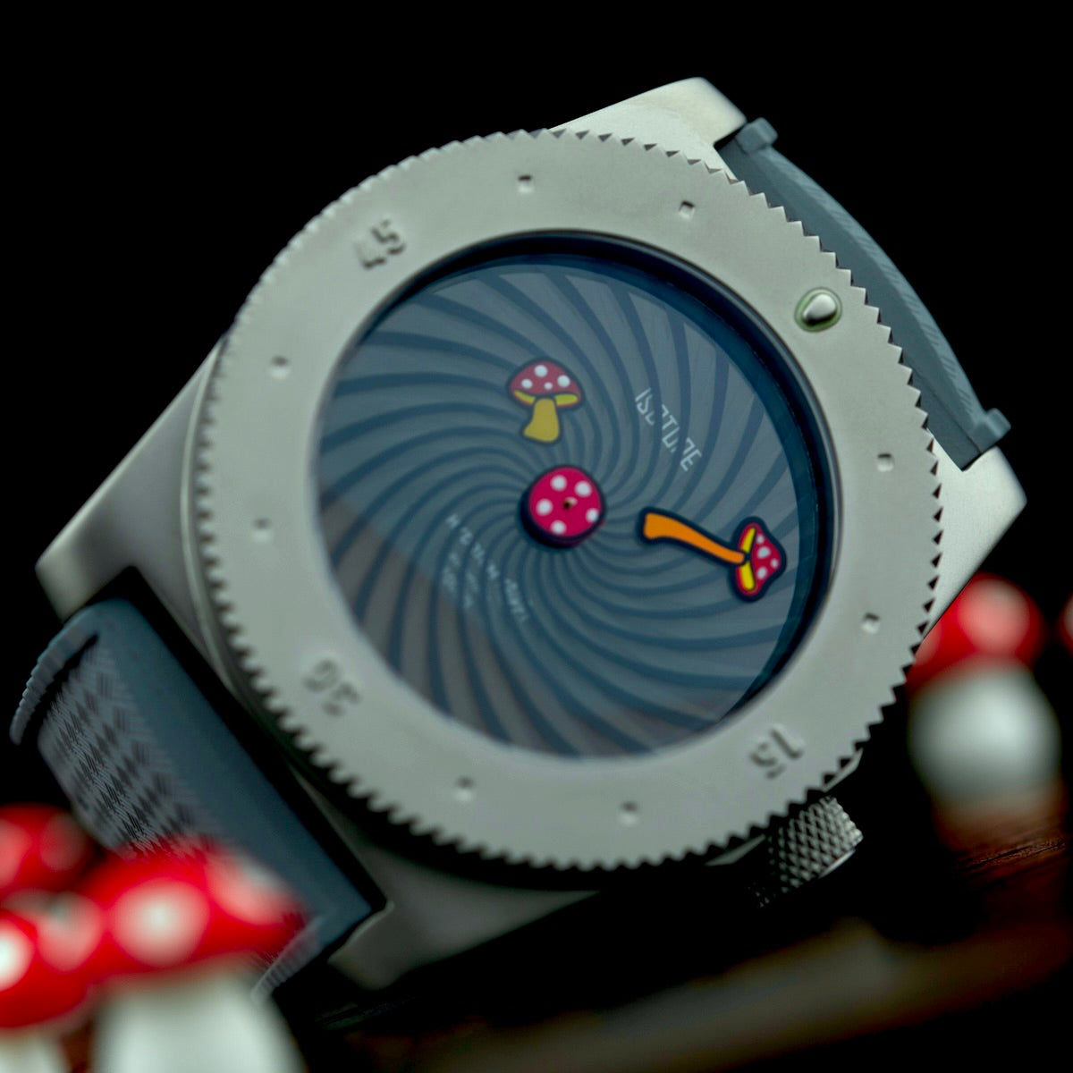 Hydrium Trippy Mushroom Moire