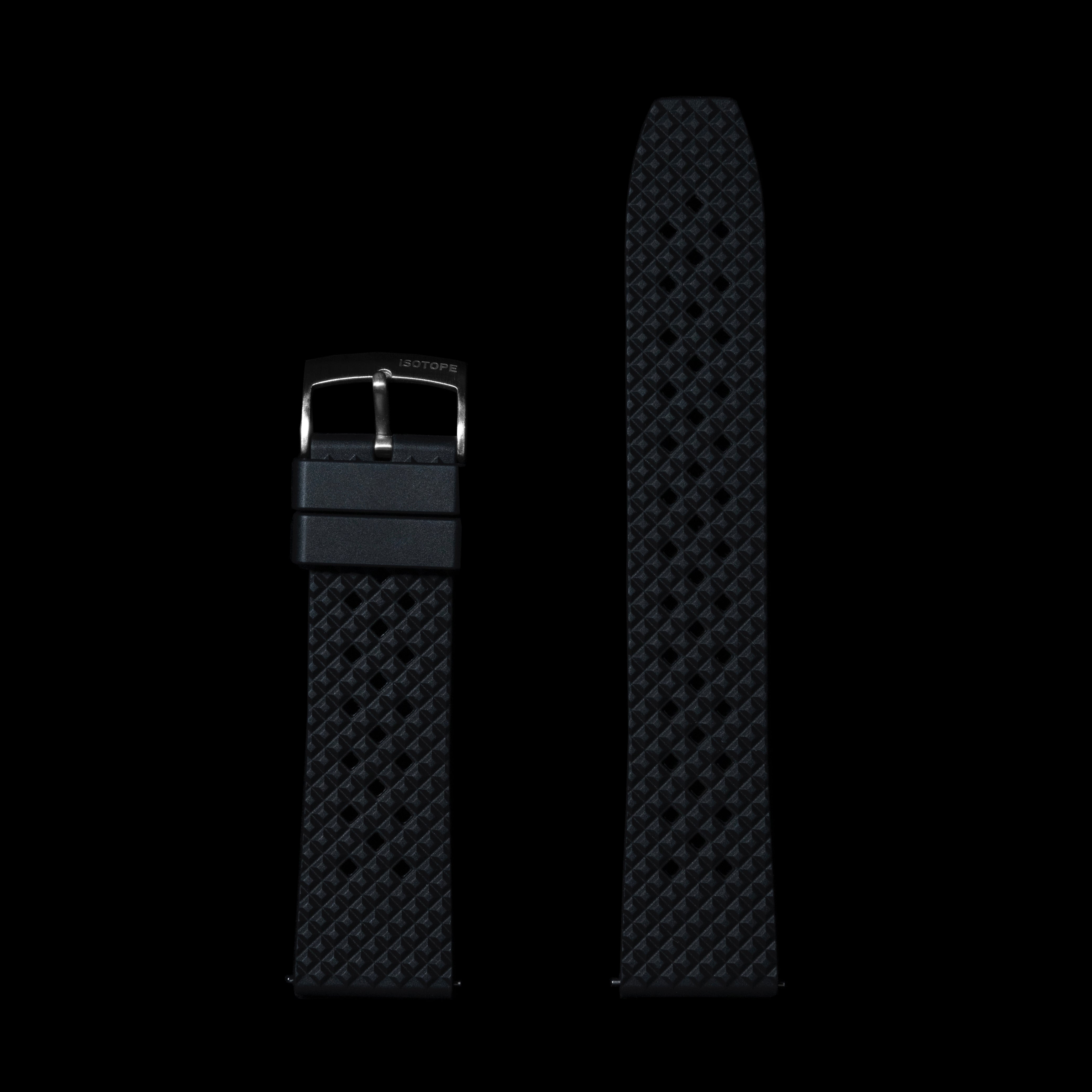 Quick Release Black FKM Strap