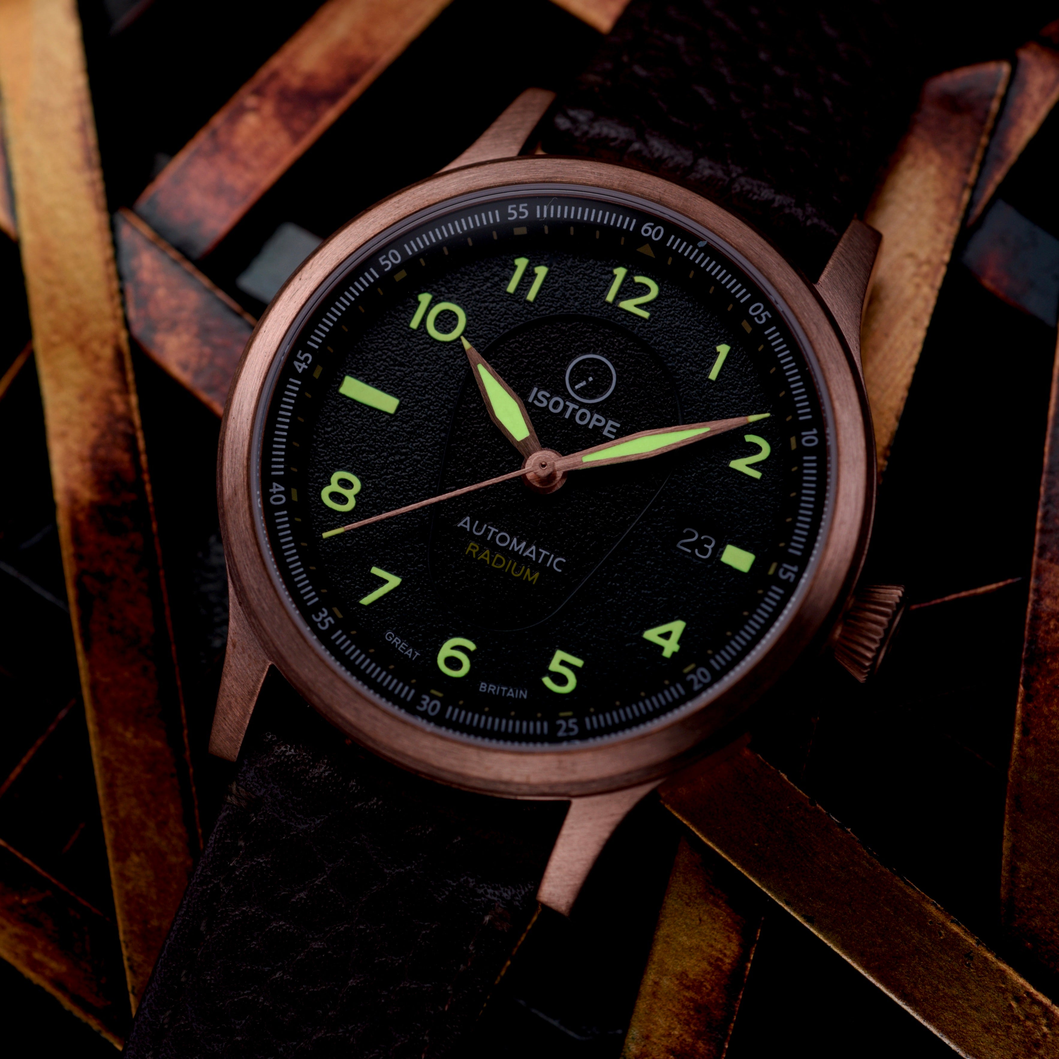 Old Radium Bronze Pilot