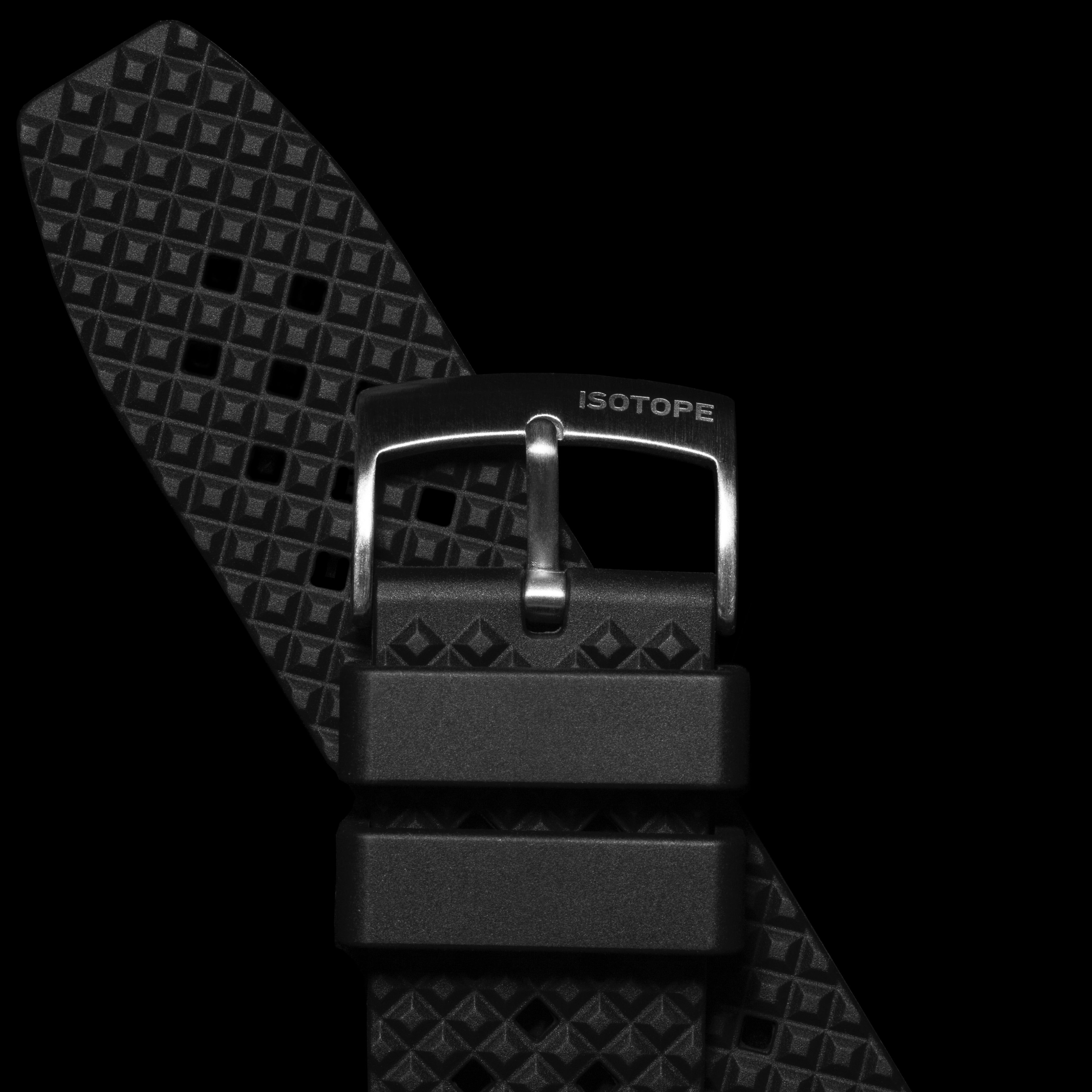 Quick Release Black FKM Strap