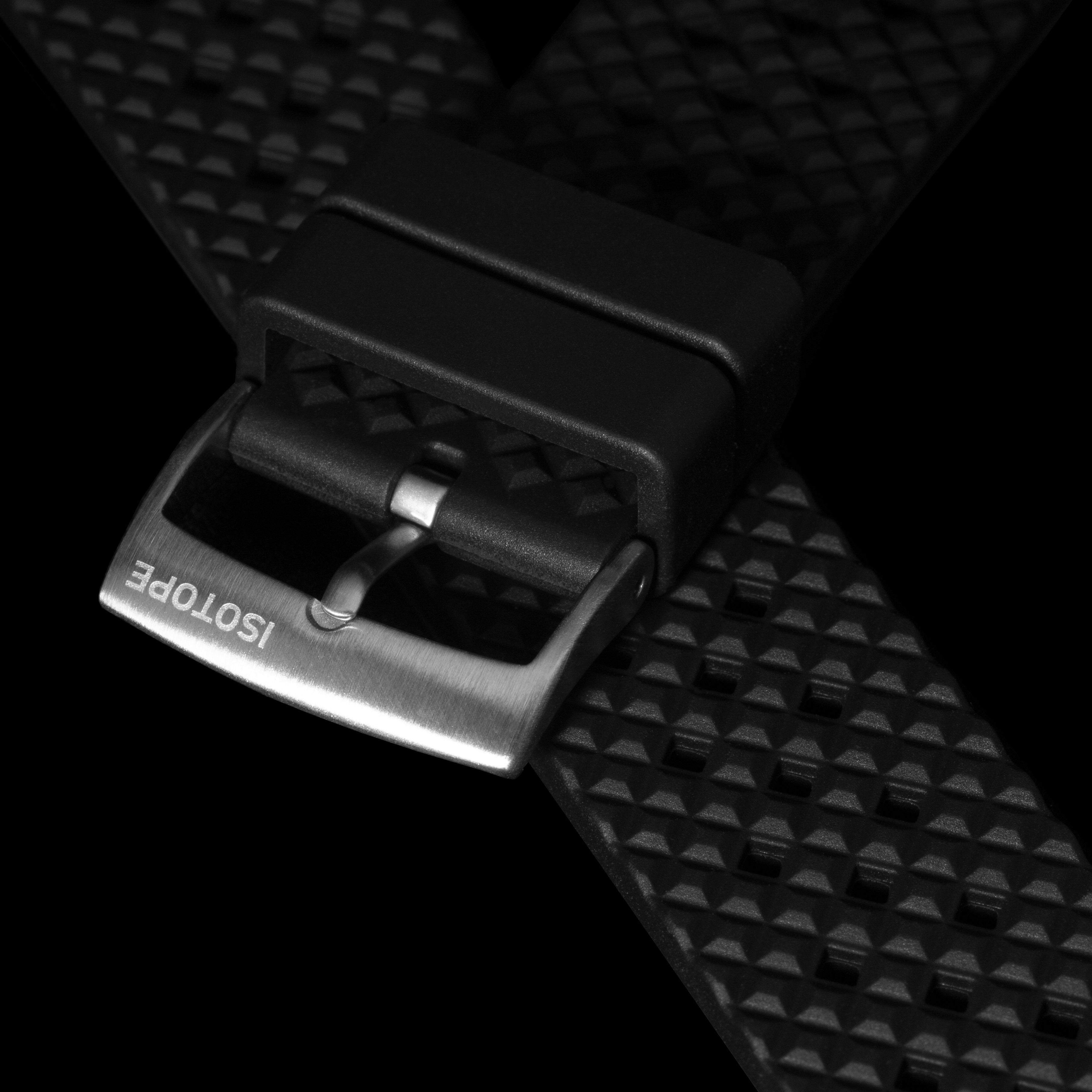 Quick Release Black FKM Strap
