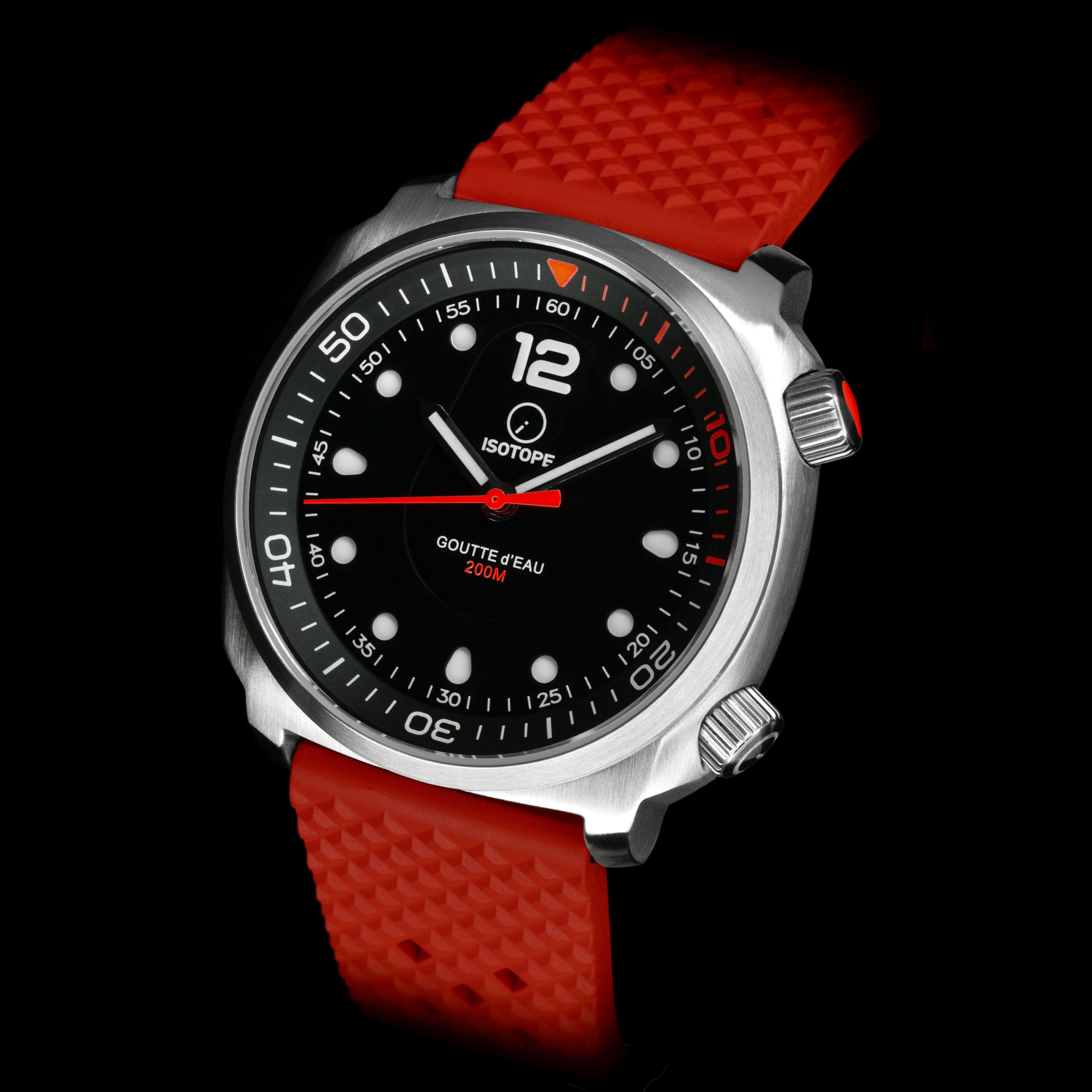 Quick Release Red FKM Strap