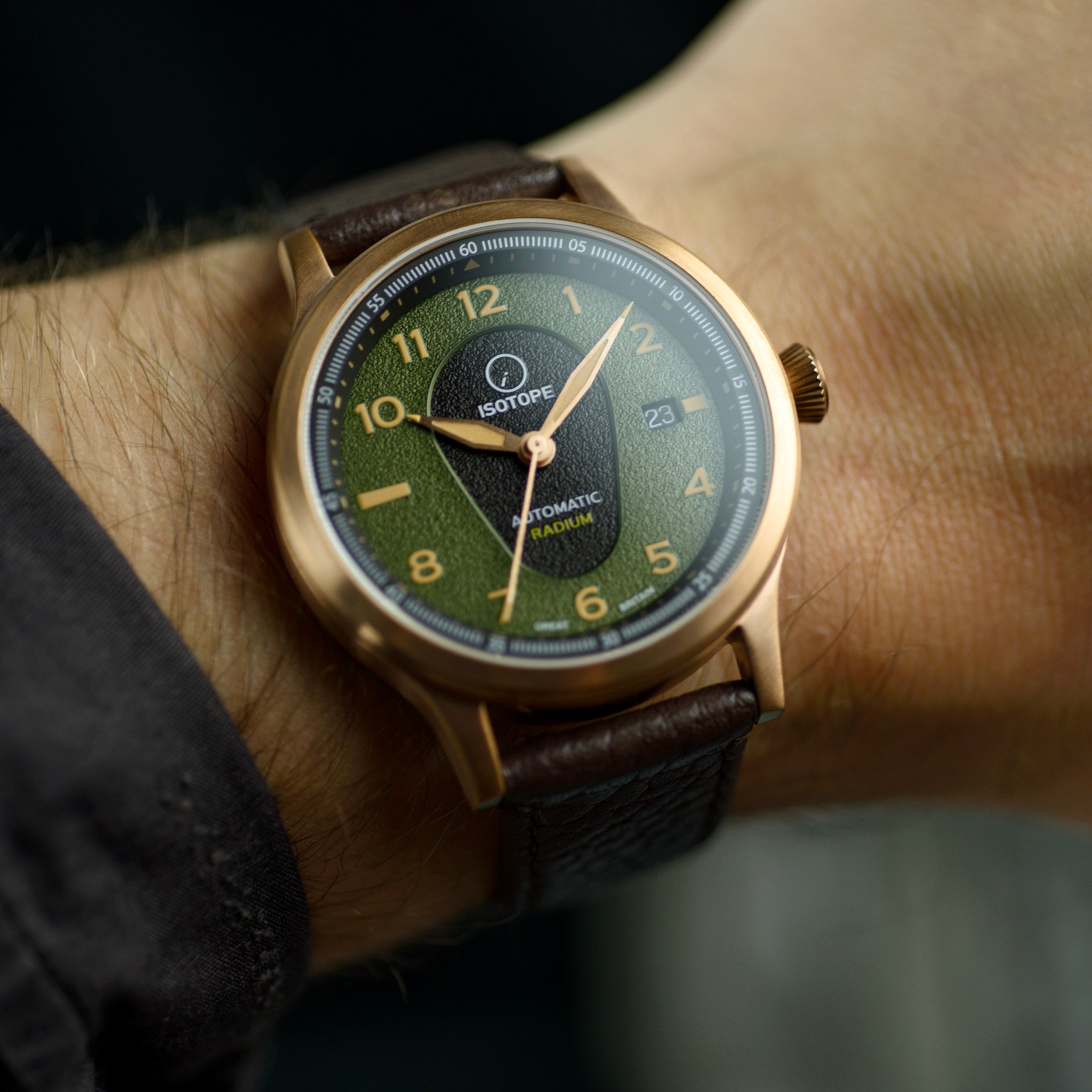 Old Radium Bronze Pilot