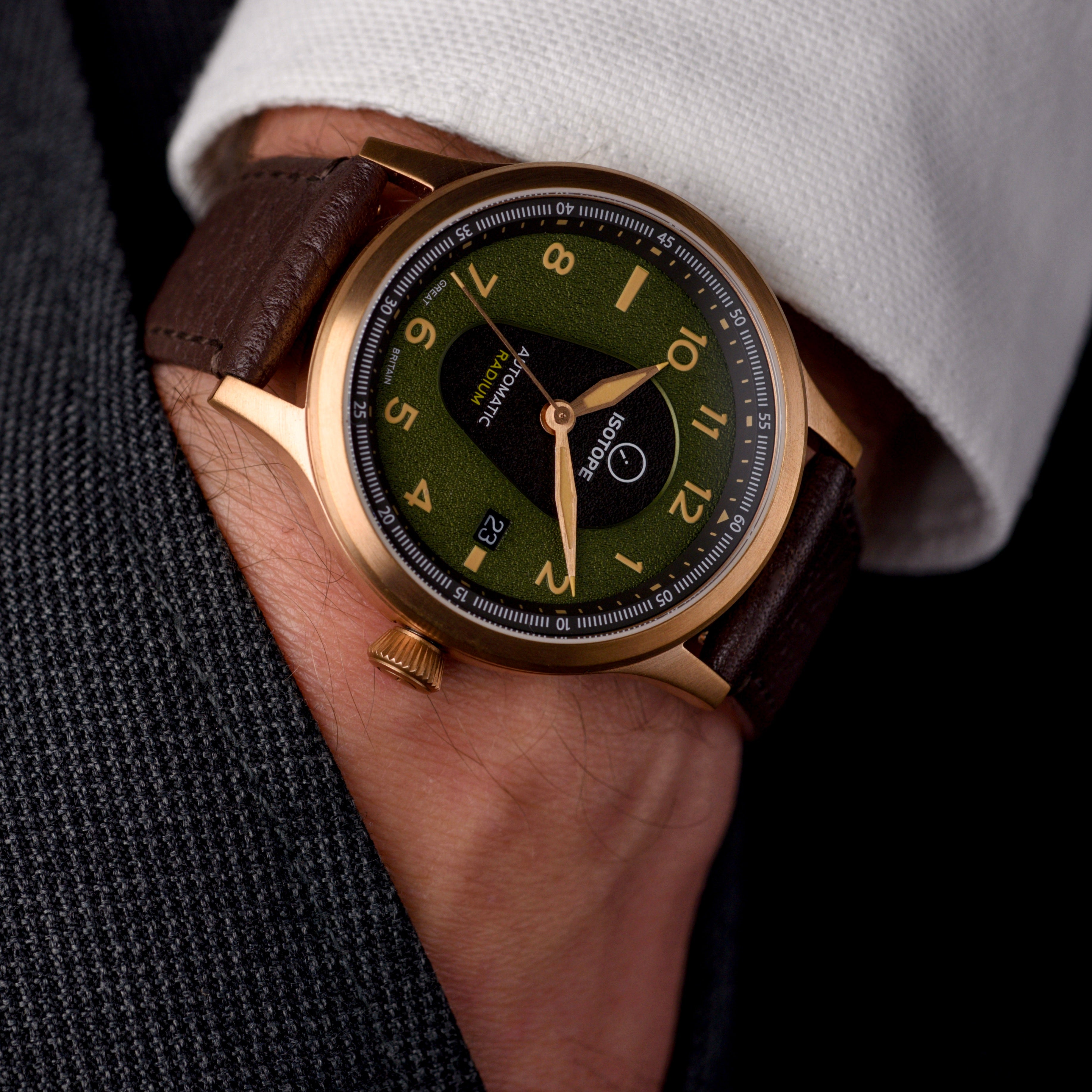 Old Radium Bronze Pilot