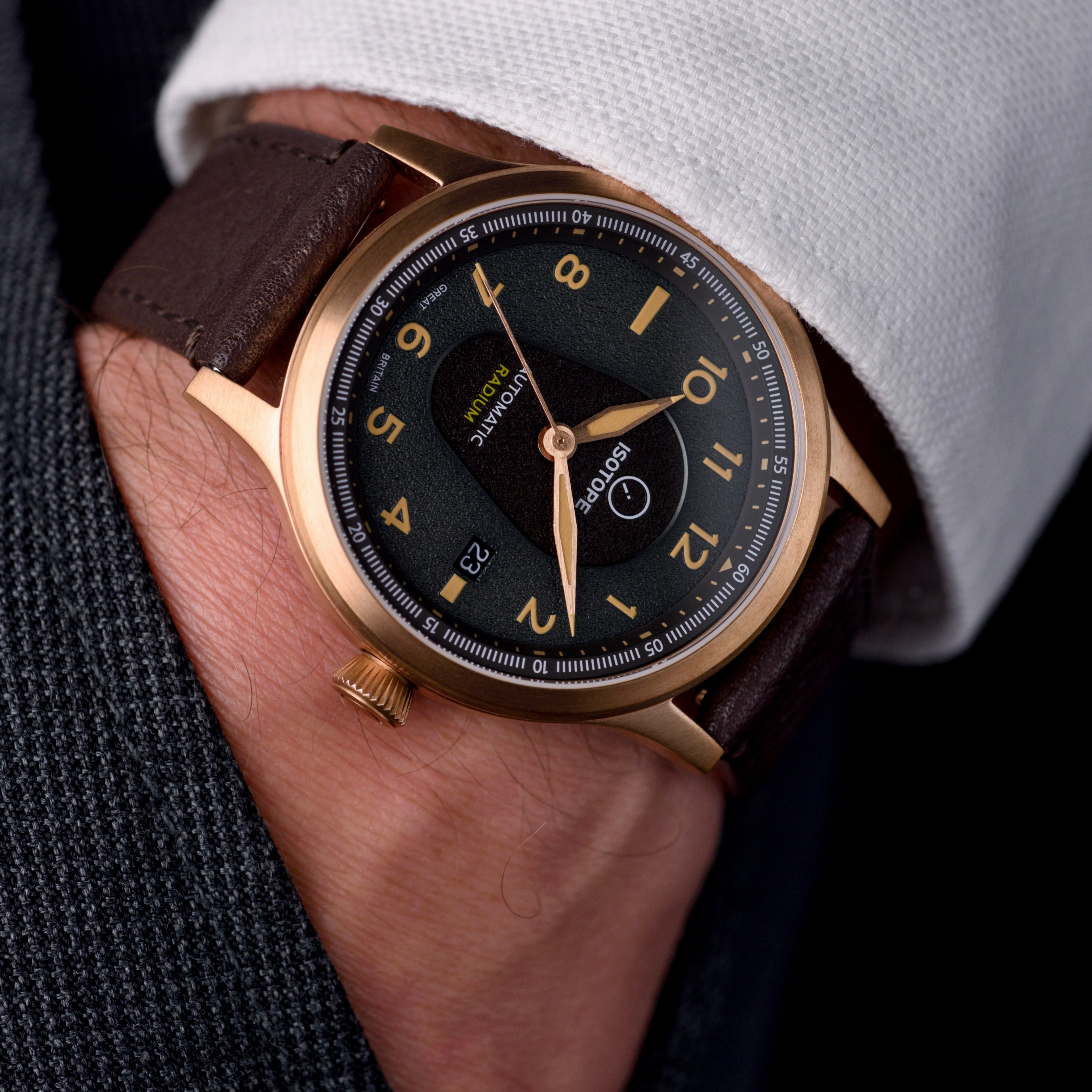 Old Radium Bronze Pilot
