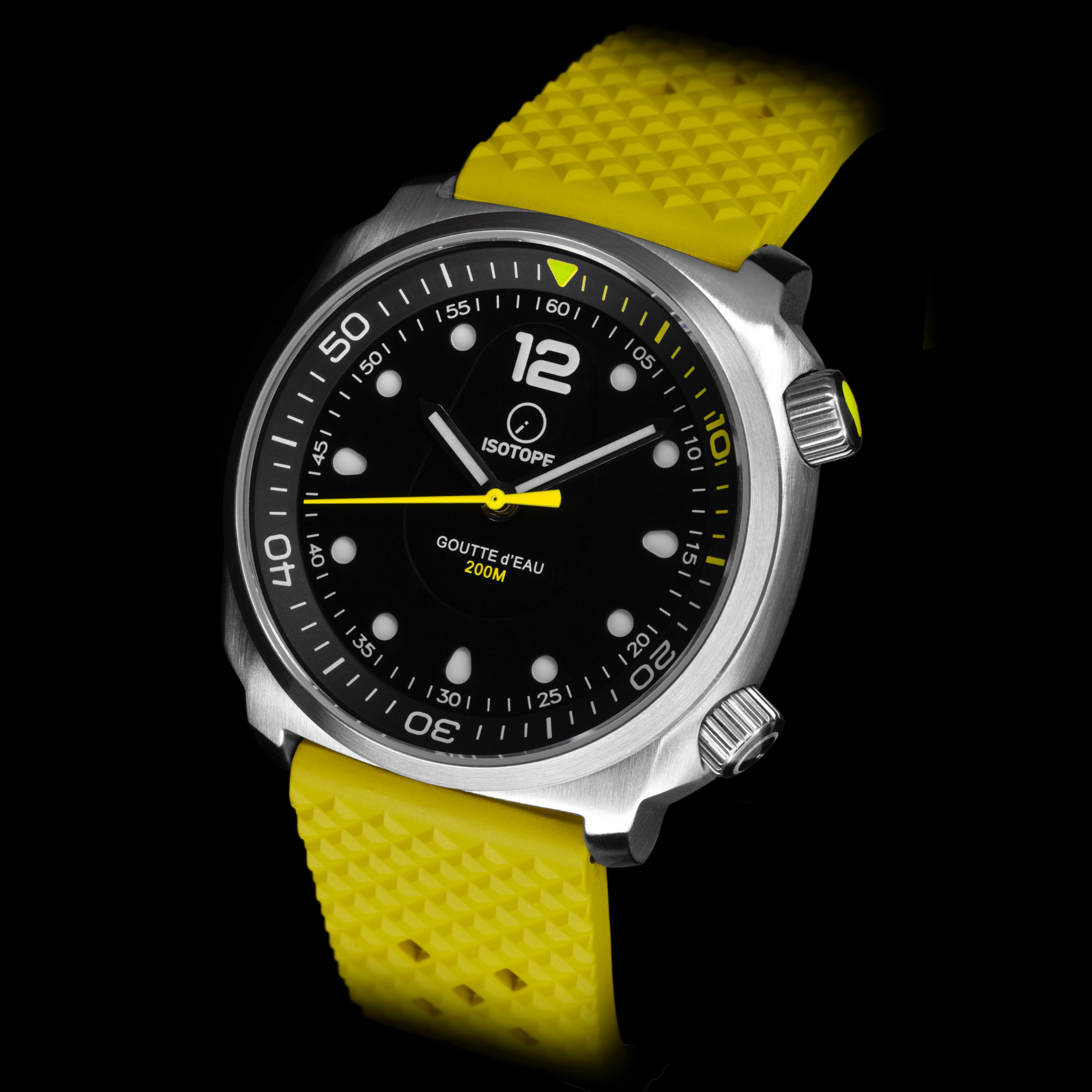 Quick Release Yellow FKM Strap