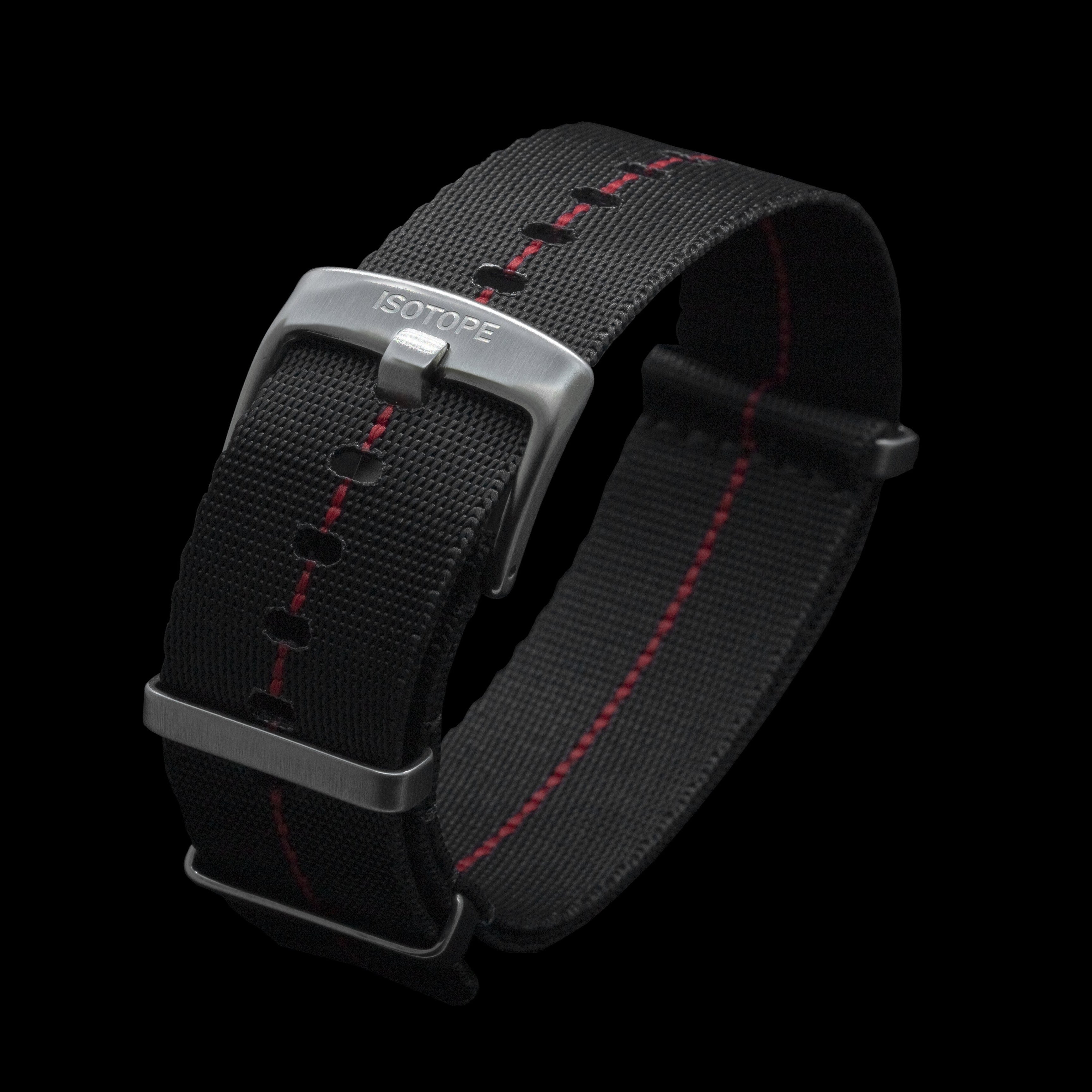 Black/Red N. strap