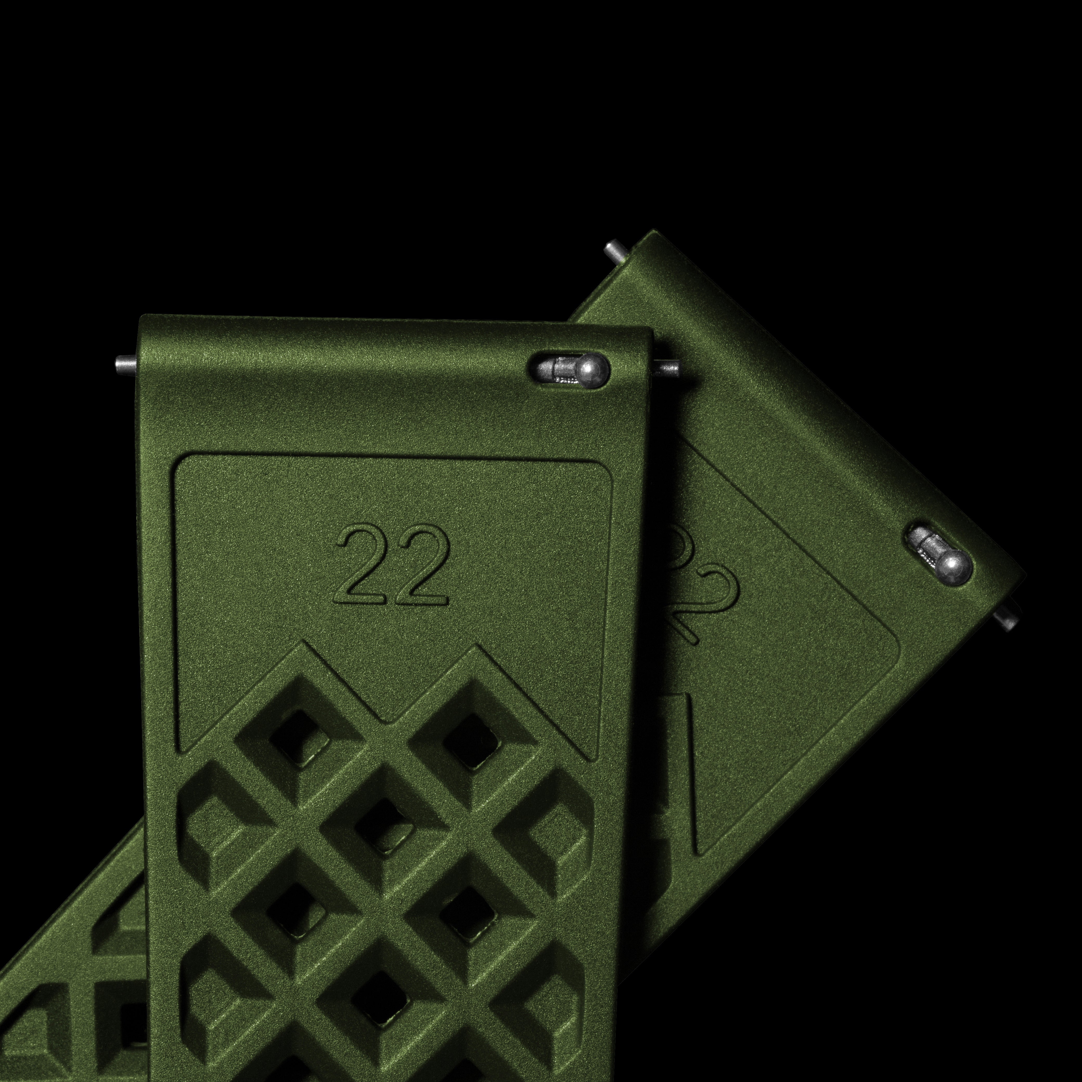 Quick Release Green FKM Strap
