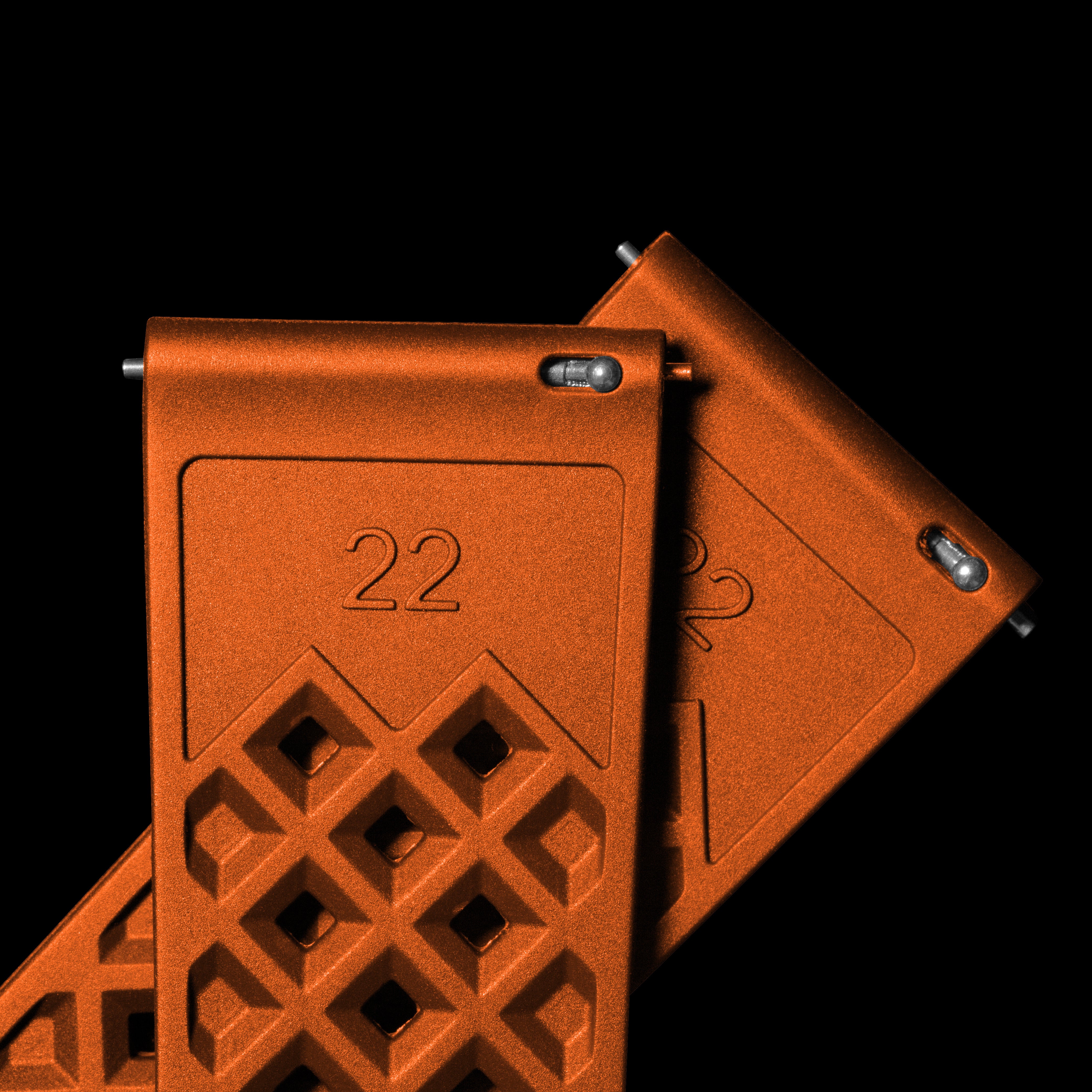 Quick Release Orange FKM Strap