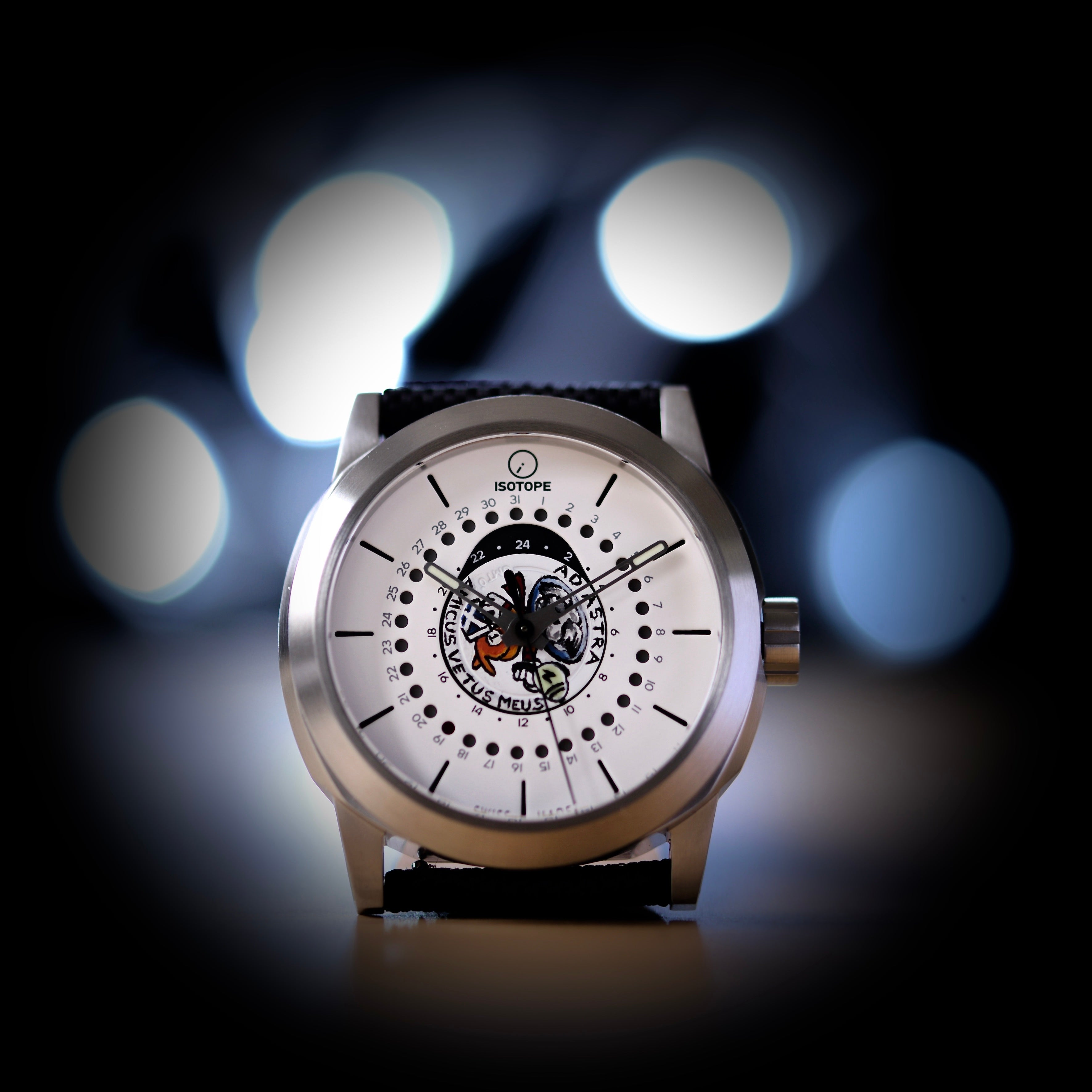 One of one hand-painted watches