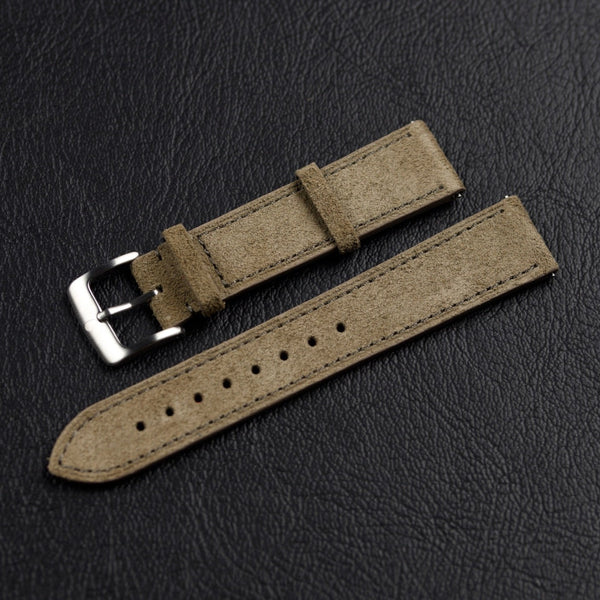 Tan Suede Quick-Release strap 20/18mm