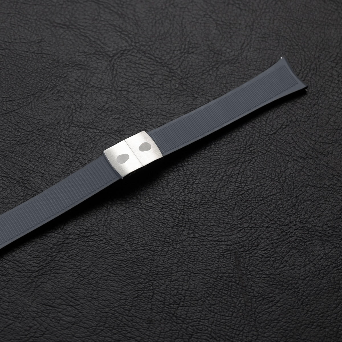 Grey FKM CTS Strap with Curved Ends