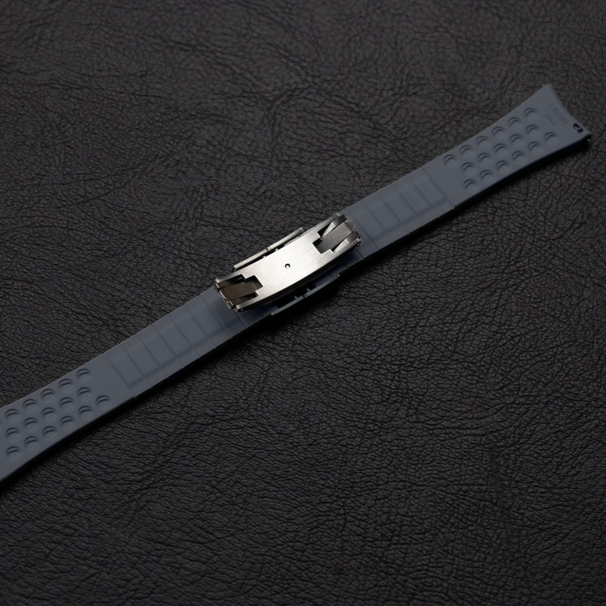 Grey FKM CTS Strap with Curved Ends