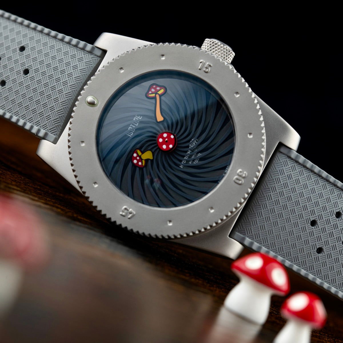 Hydrium Trippy Mushroom Moire