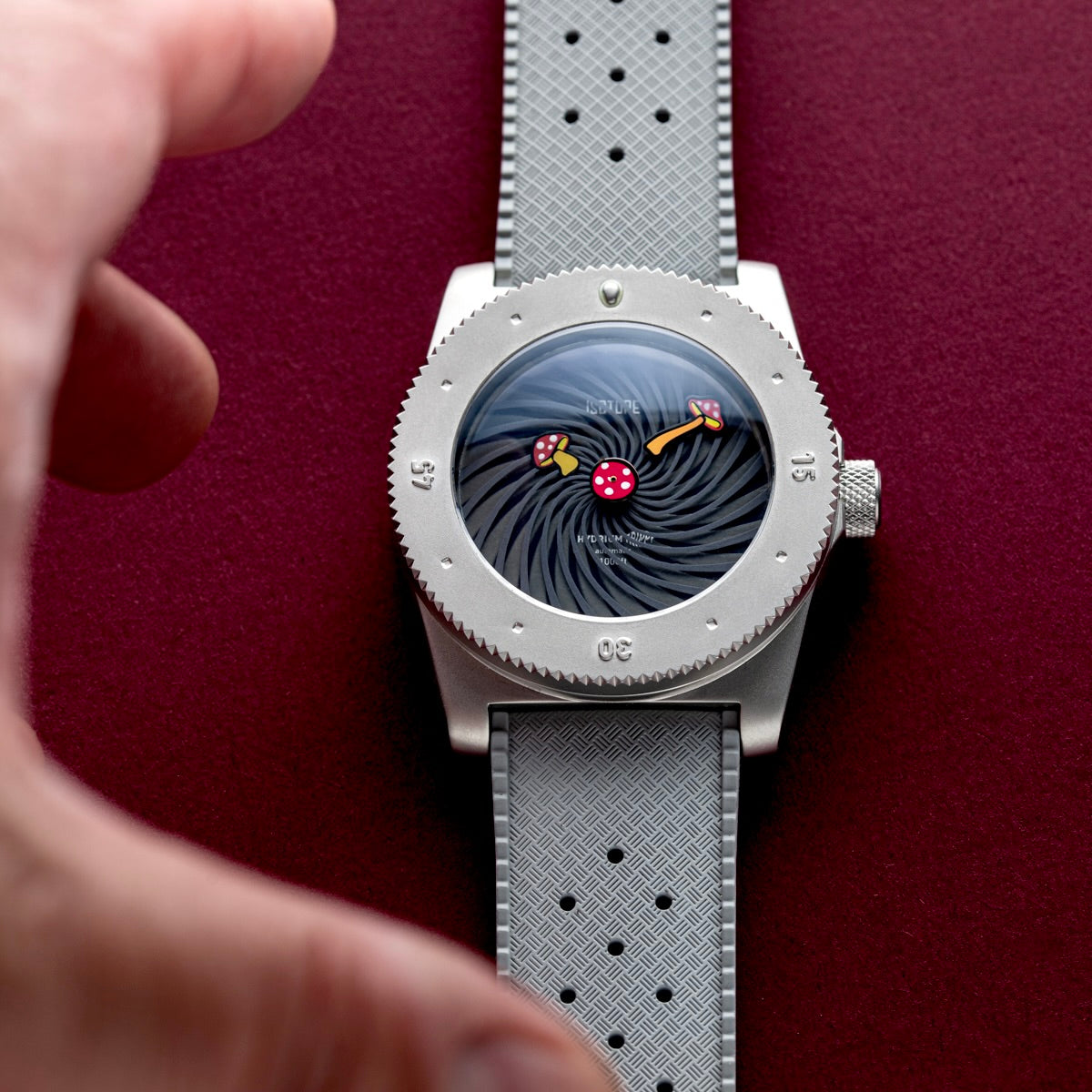 Hydrium Trippy Mushroom Moire