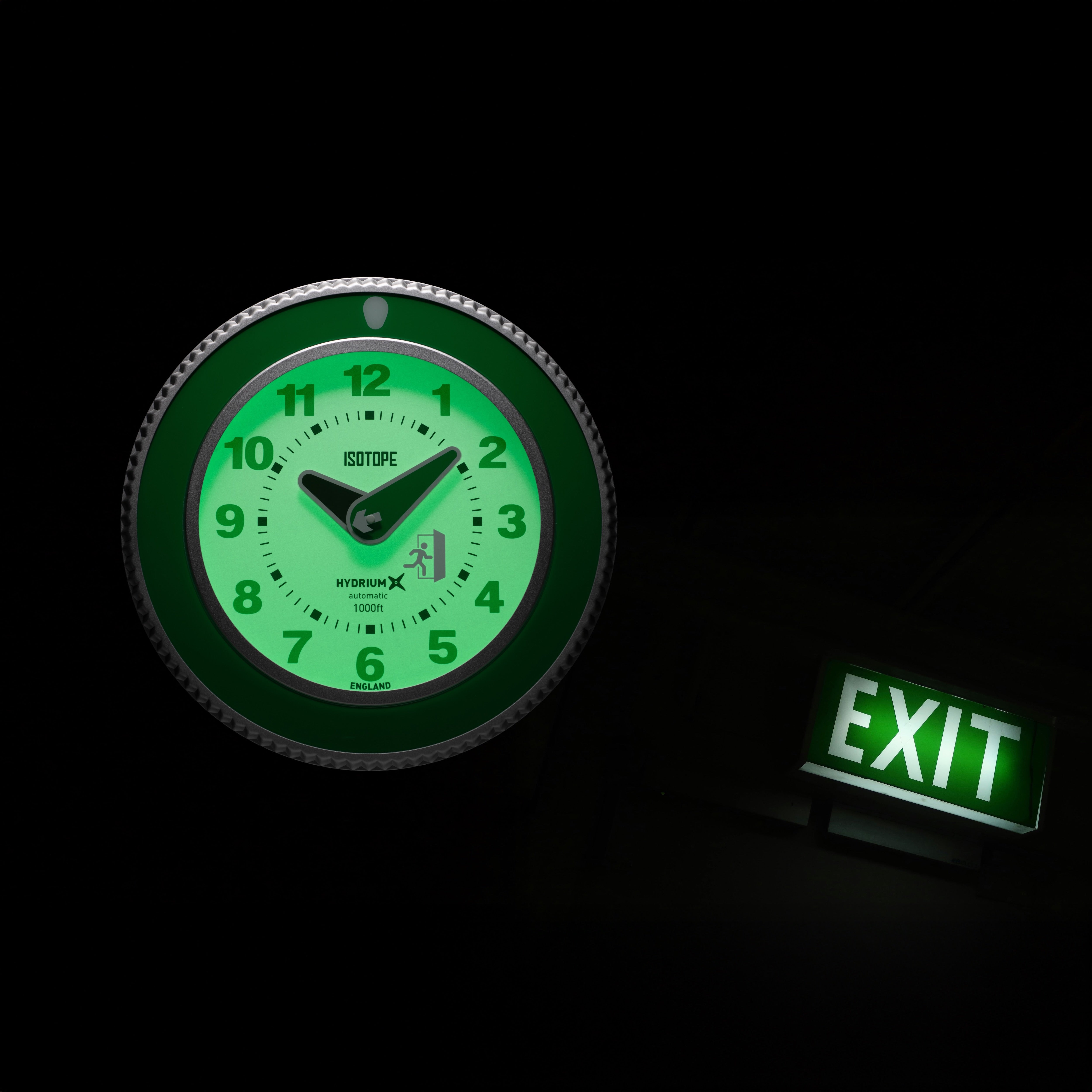 Wall Return and Exit Clock