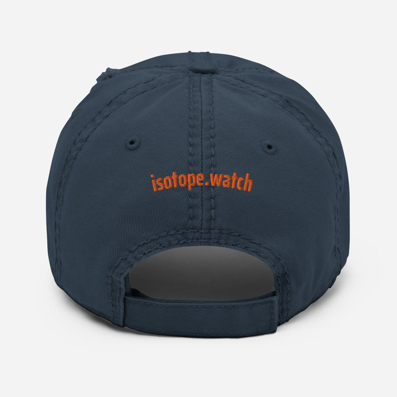 Isotope Distressed Dad Hat