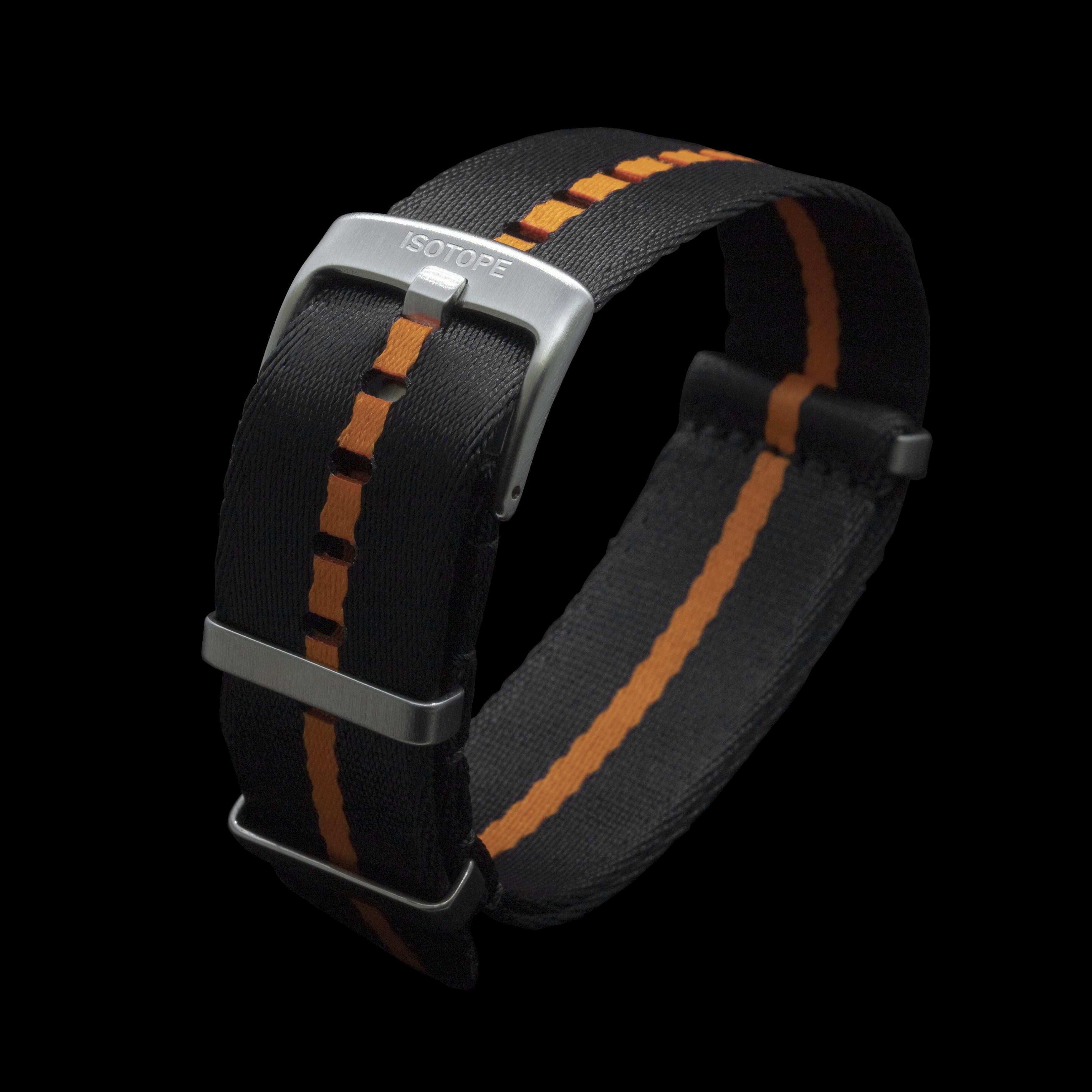 Black/Orange N. strap