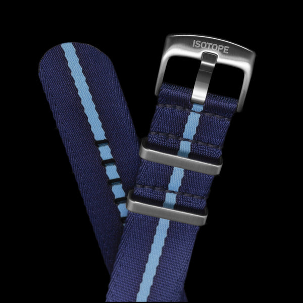 Blue N. strap