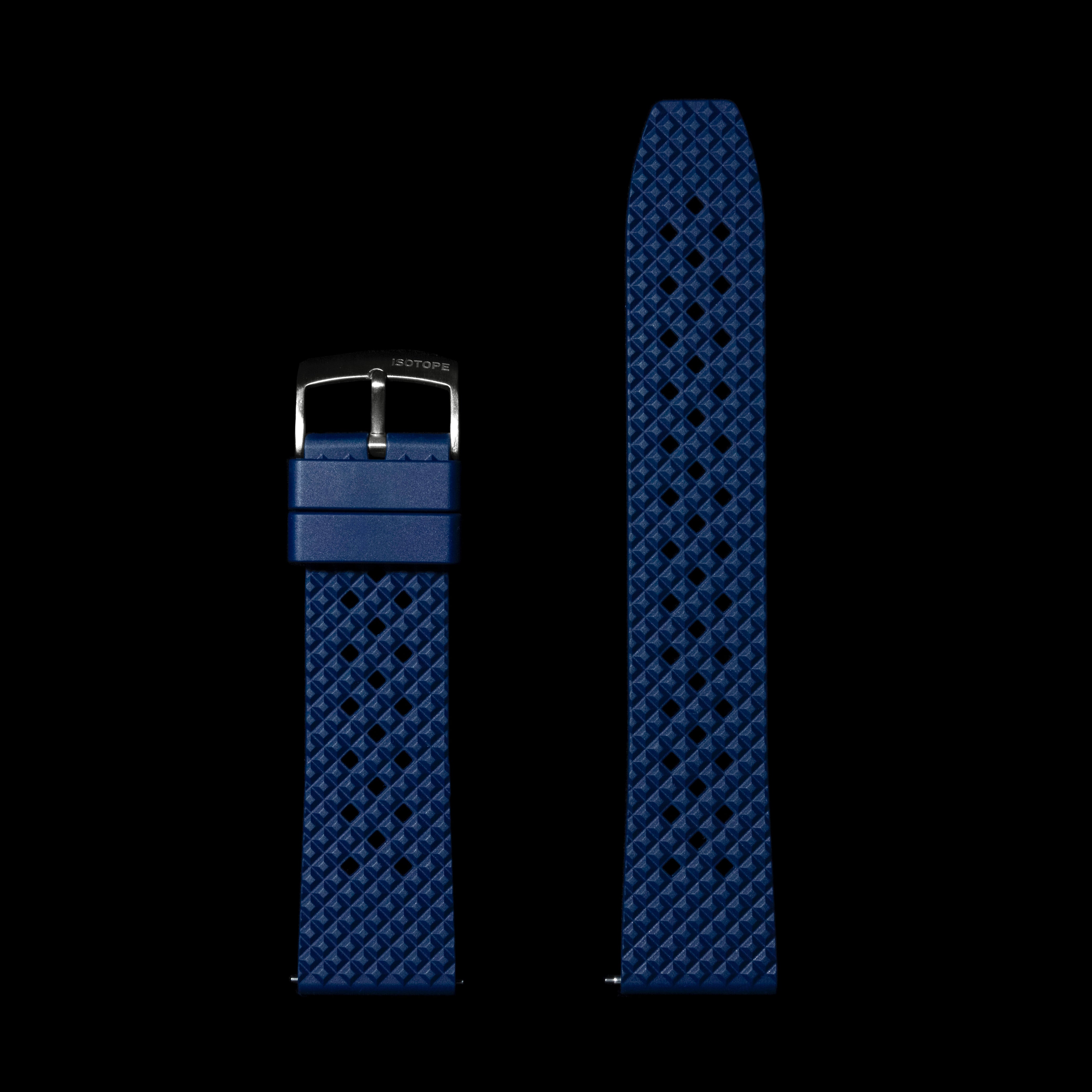 Quick Release Navy Blue FKM Strap