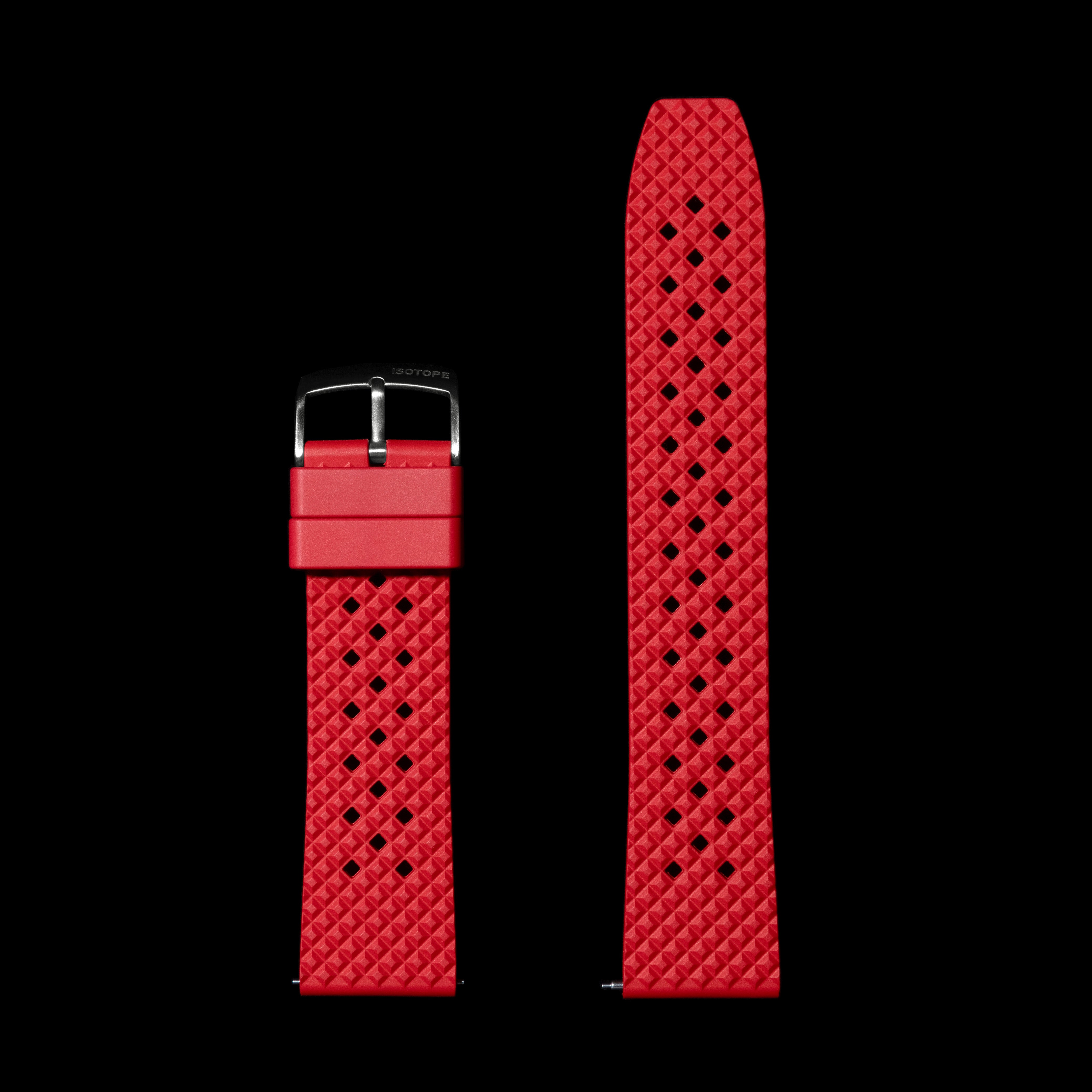Quick Release Red FKM Strap