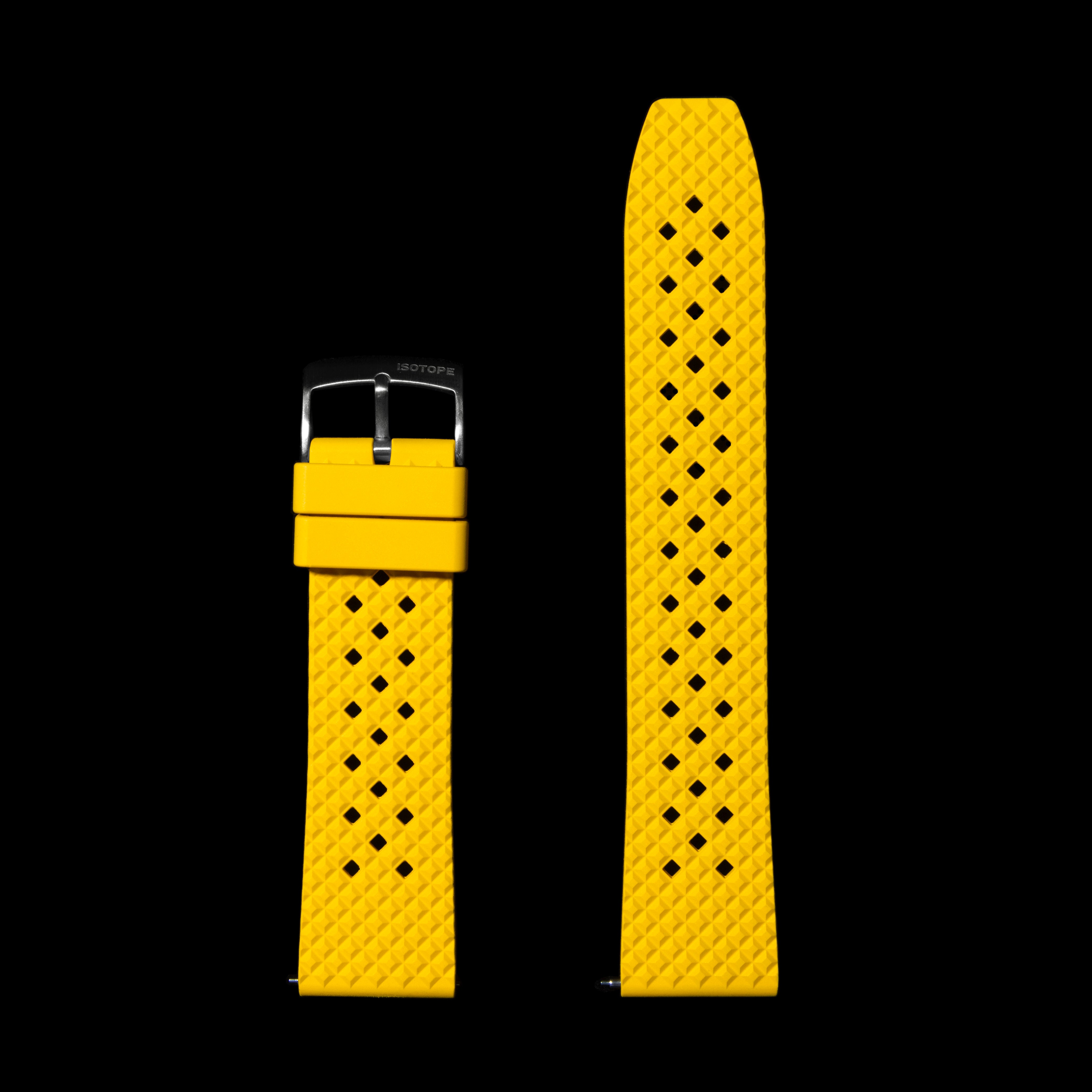 Quick Release Yellow FKM Strap
